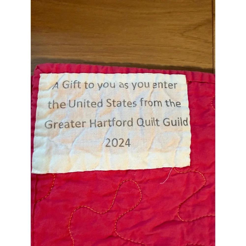 Handmade handcrafted patchwork